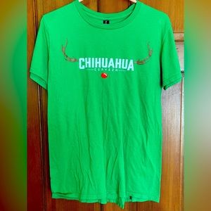 3/$15 Limited Edition Chihuahua Cerveza Christmas Reindeer Graphic TShirt Size M